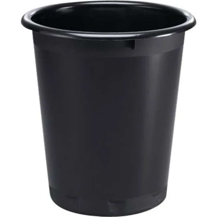 Durable 'Basic' Papierkorb, 13 Liter, Polypropylen schwarz