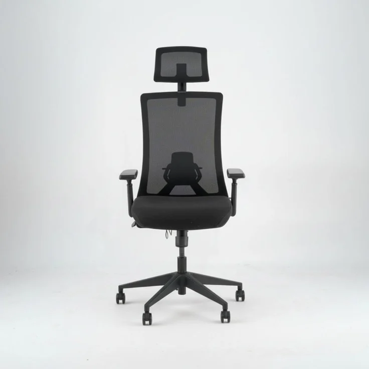 VALKENSTOL M3 PRO SCHWARZ Bürostuhl ergonomisch - 5 Jahre Garantie - Schreibtischstuhl tiefenverstellbare Sitzfläche - 3D Armlehnen - extra bequem – Bild 2