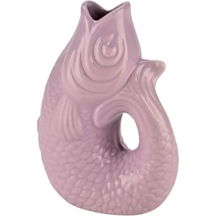 Giftcompany Dekovase Monsieur Carafon Vase / Karaffe Fisch XS lavender 0,2l (Vasen)