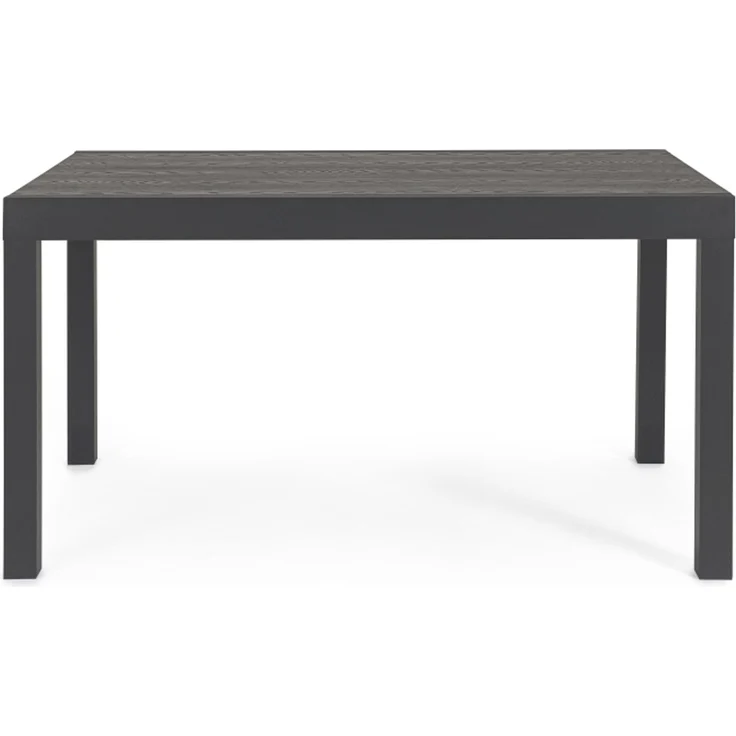 Gartenesstisch Cliv aus Aluminium, modern und ausziehbar, Anthrazit, für 6–8 Personen – Bild 2