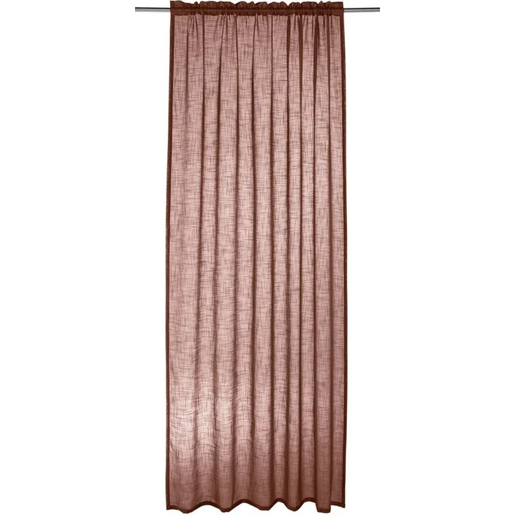 LeGer Home by Lena Gercke Gardine Marusha, Leinenoptik, halbtransparent, 1er & 2er Pack, Topseller! (2 St), Stangendurchzug, halbtransparent, Leinenoptik, grob gewebt, strukturiert, verschiedene Größen – Bild 2