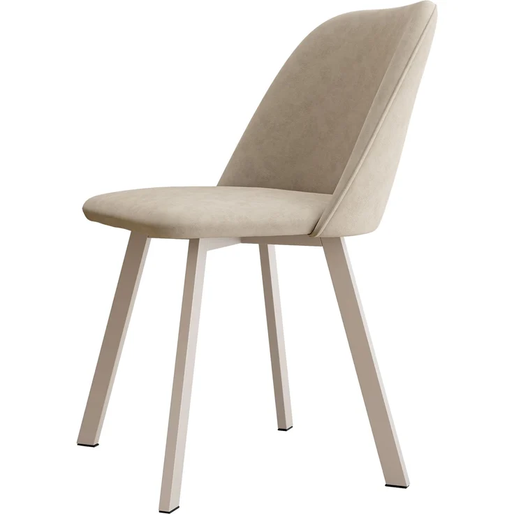 Mirjan24 Polsterstuhl K109 (Farbe: Uttario Velvet 2978), 80 x 58 x 47 cm – Bild 1