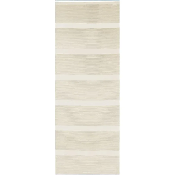Haus und Deko Schiebegardine Flächenvorhang 60x245 cm halbtransparent gestreift Schiebegardine (1 St), Paneelwagen, halbtransparent, Polyester