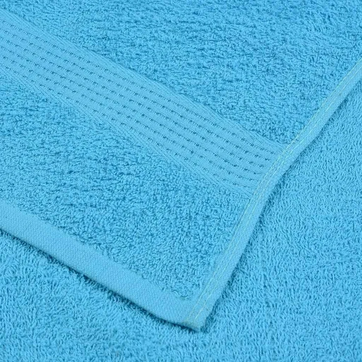 vidaXL Duschtücher FROGN 2 Stk. Türkis 70x140 cm 360 g/m² 136977 – Bild 5