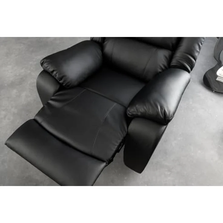 riess-ambiente TV-Sessel HOLLYWOOD schwarz – Kinosessel, verstellbare Rückenlehne, Kunstleder (Einzelartikel, 1-St), bequemer Relaxsessel mit Lehnenverstellung – ideal fürs Wohnzimmer – Bild 5