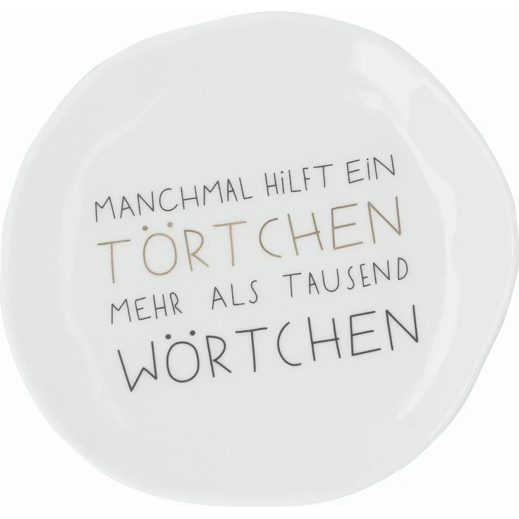 Räder Teller räder Mix & Match Kleiner Teller Törtchen Porzellan Weiß – Bild 3