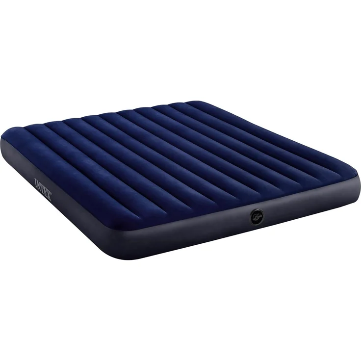 Intex 'Classic Downy' Luftbett, blau, 183 x 203 x 25 cm – Bild 1
