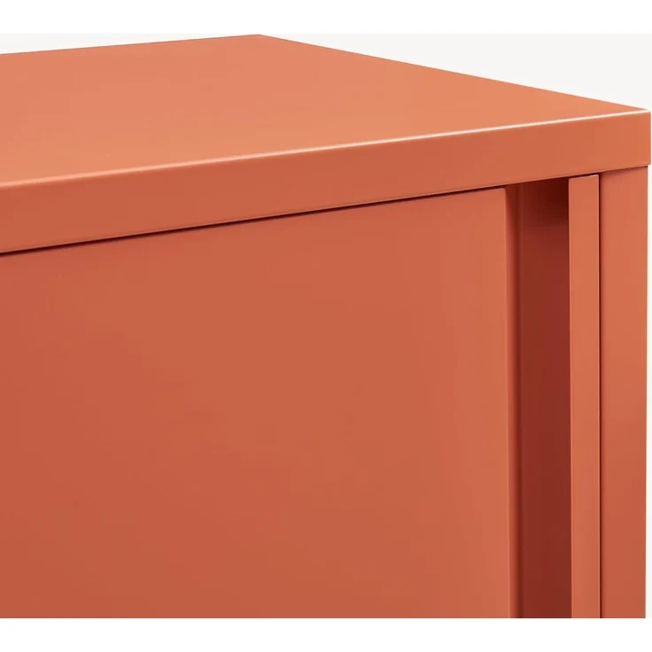 Metallschrank Burlöv Stahl Ziegelrot [en. casa] – Bild 8