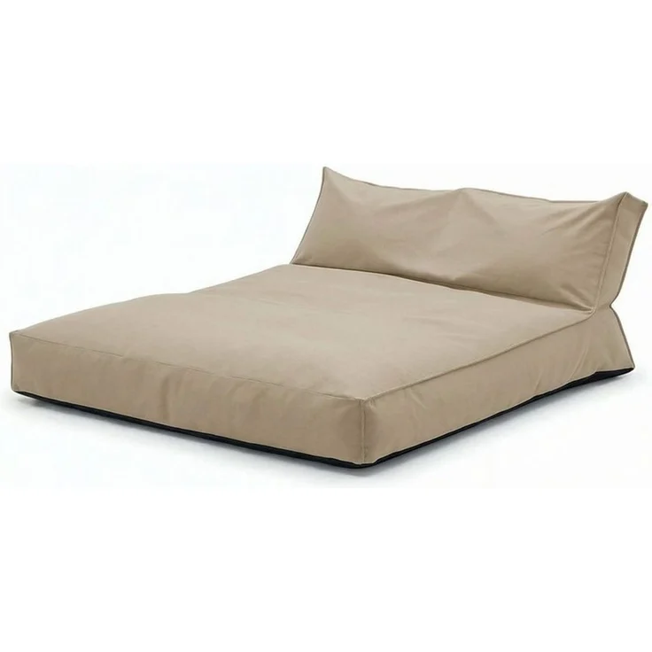 mokebo Sitzsack Outdoor Lounge 'Das Daybed' (Daybed), Bean-Bag Outdoor für Kinder & Erwachsene, Gartenliege in Sand – Bild 5