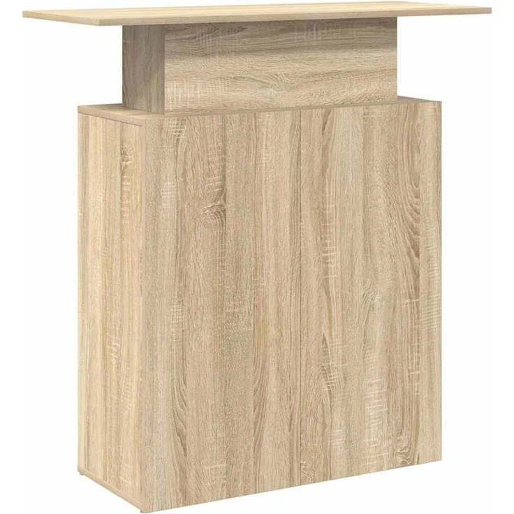 vidaXL Empfangstresen Sonoma-Eiche 100 x 40 x 104 cm Holzwerkstoff 859053 – Bild 6
