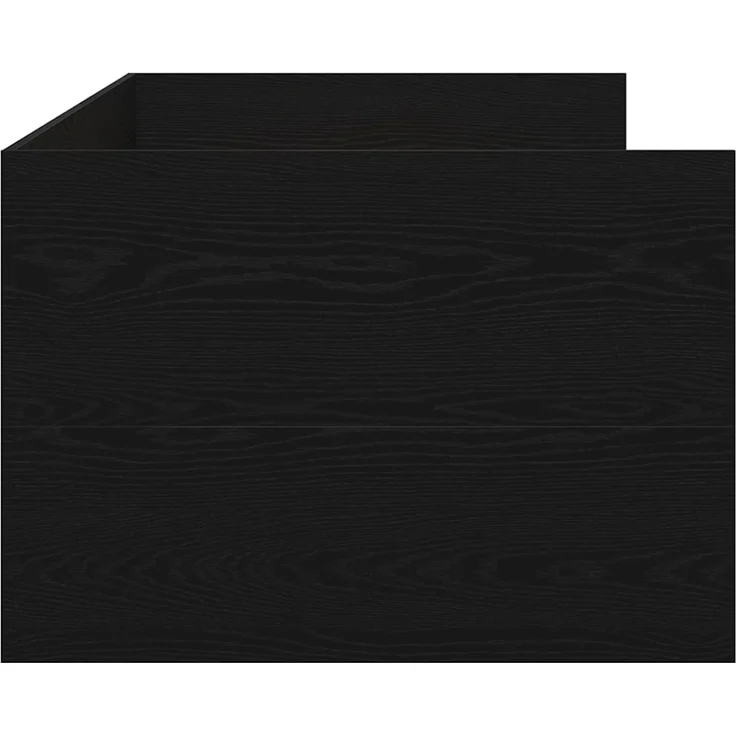 vidaXL Tagesbett Schwarz Eichen-Optik 90 x 190 cm Holzwerkstoff 3333998 – Bild 5