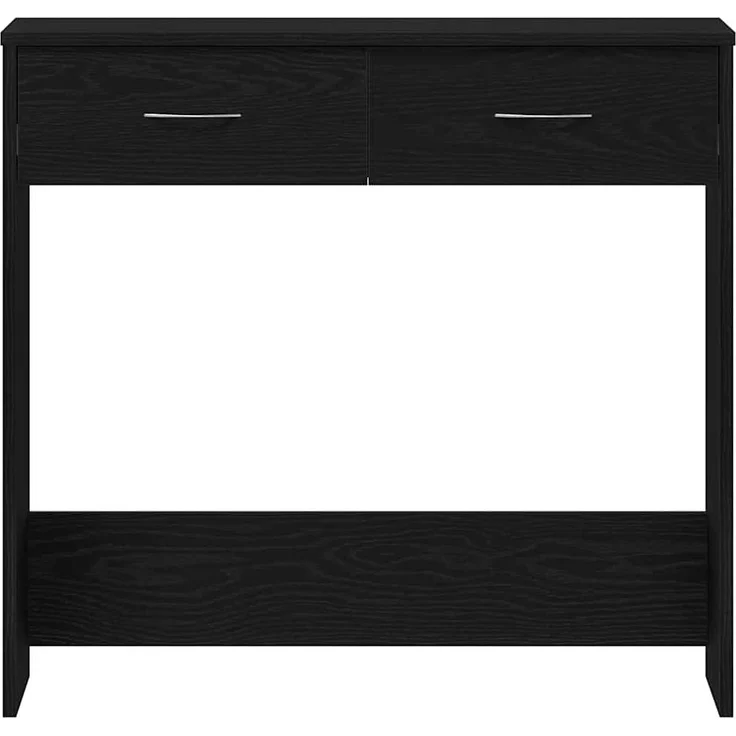 vidaXL Schreibtisch Schwarz Eichen-Optik 80 x 40 x 75 cm Holzwerkstoff 862480 – Bild 6
