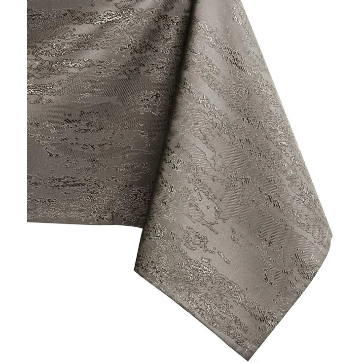 AmeliaHome Tischdecke 140x280 cm Tischtuch Tafeldecke Fleckschutz Vesta | Lotuseffekt Abwaschbar Wasserabweisend Ornament Cappuccino