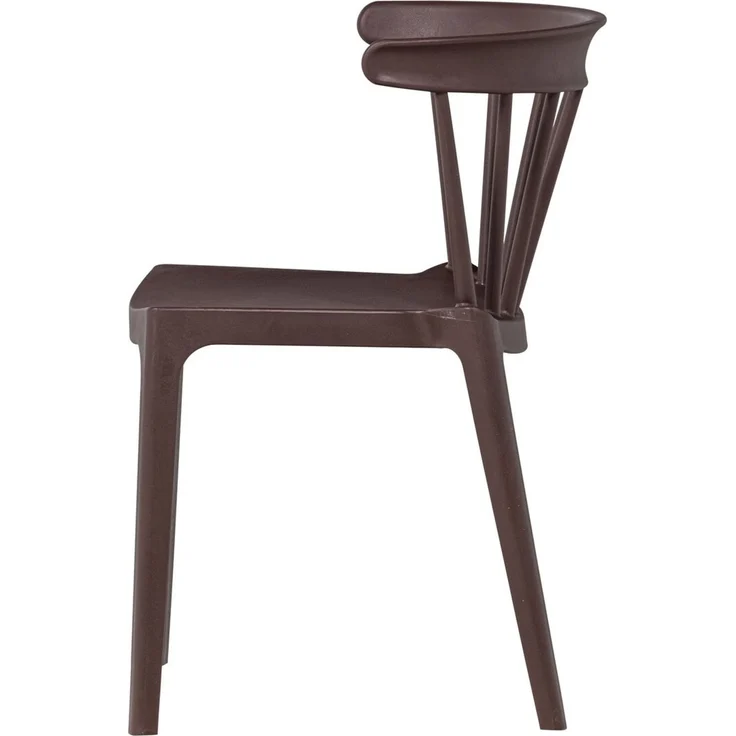 2er-Set Gartenstuhl Bliss - Kunststoff Lila / Braun – Bild 2