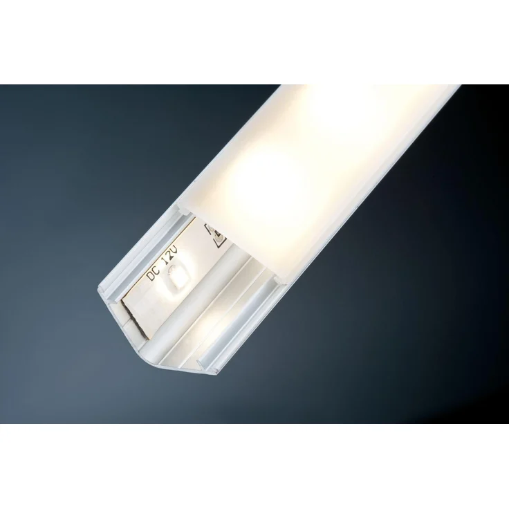 Paulmann No. 70261 Delta Profil mit Diffusor 2m Alu eloxiert Satin, Alu/Kunststoff – Bild 14