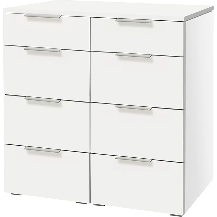 Hasena Kommode Quatrine weiss Weiss zerlegt