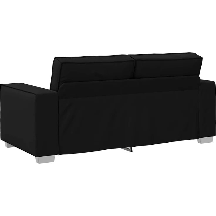 vidaXL Zweisitzer-Sofa Schwarz 180 cm Kunstleder 4105056 – Bild 4