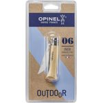 Opinel Taschenmesser No. 06 Edelstahlklinge mit Holzgriff (000404)