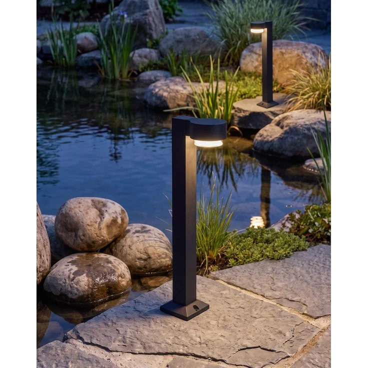 LED Pollerleuchte ANOIA Schwarz – Bild 3