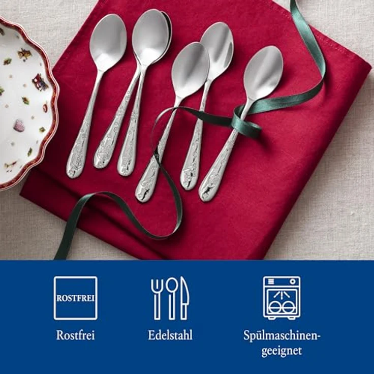 Villeroy & Boch Toy's Delight Kaffeelöffel 6er Set – Bild 4