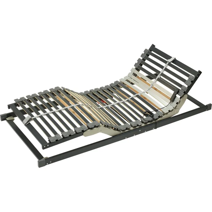 Lattenrost 90x190cm Flachmotorrahmen - bis 130kg belastbar - (3342)