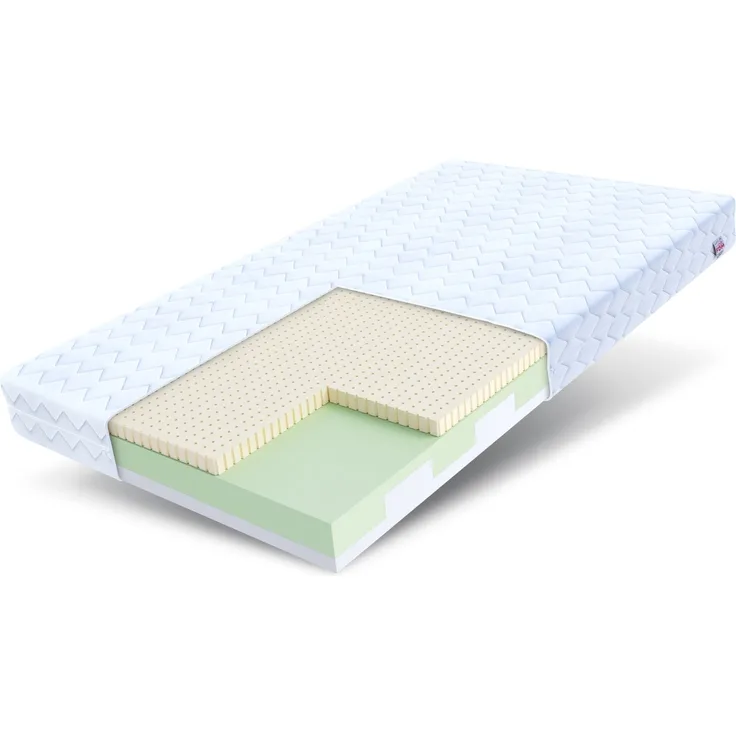 Matratze 90x180 CORATO Kaltschaum H3 LATEX H2 Höhe 11 cm