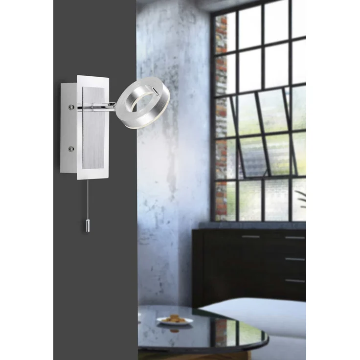 Paul Neuhaus Wandleuchte 9785-96 Sileda aluminium LED Board 6W 500Lumen warmweiß10930 – Bild 2