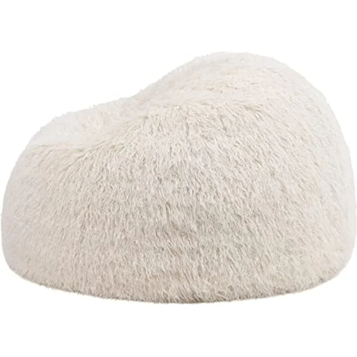 icon Sitzsack Klassischer Sitzsack Flauschig aus Kunstfell Mongolisch, 85x50cm, Made in Germany, für Erwachsene & Kinder – Bild 6