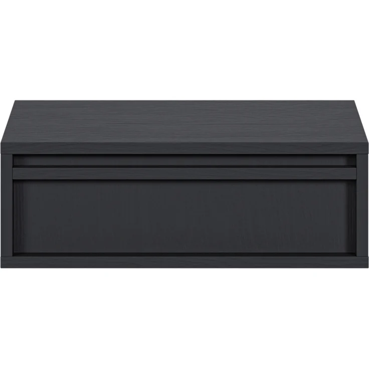 Selsey 'Evo' Nachtkonsole mit Schublade, schwarz, ca. 17 x 50 x 34 cm – Bild 6