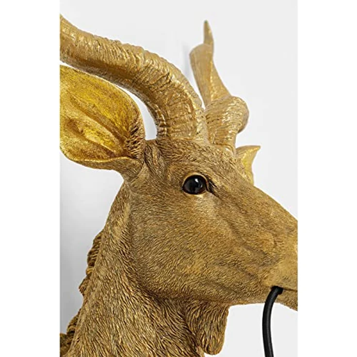 Wandleuchte Goat 74 cm, Kunststoff, Gold, 45 x 74 x 31 cm – Bild 4