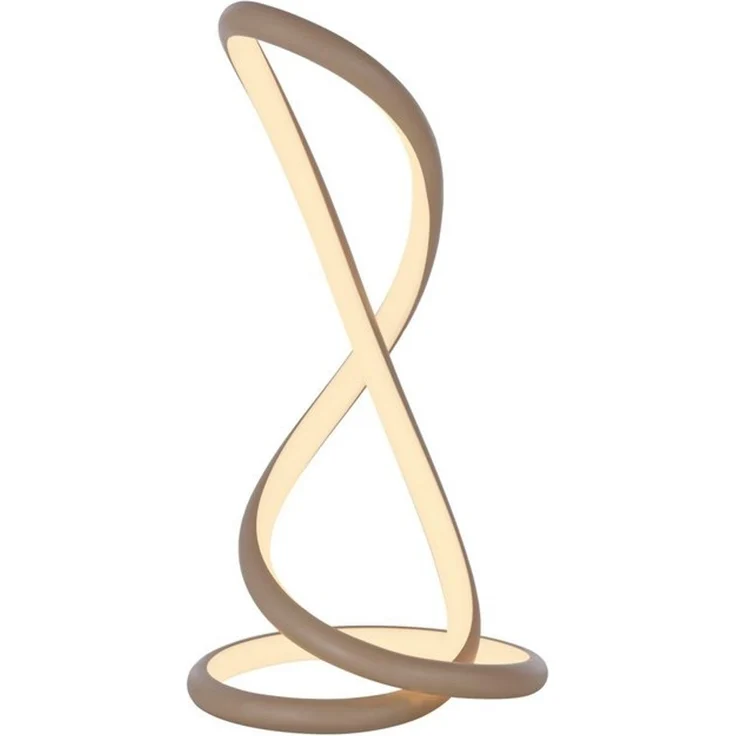 Paul Neuhaus LED Tischleuchte TWIST, LED fest integriert, Warmweiß, Schnurdimmer – Bild 4