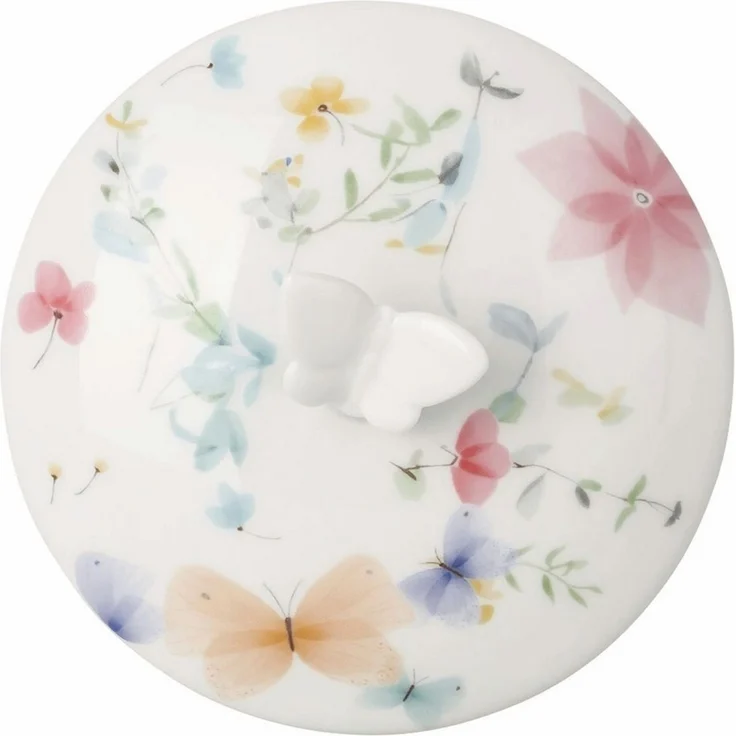 Hutschenreuther Frühlingsgrüße Blumenwiese Dose 12,5 cm – Bild 3