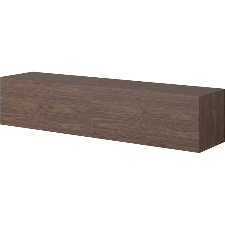 Selsey BISIRA TV-Element, Melamine, Nussbaum, 140 cm