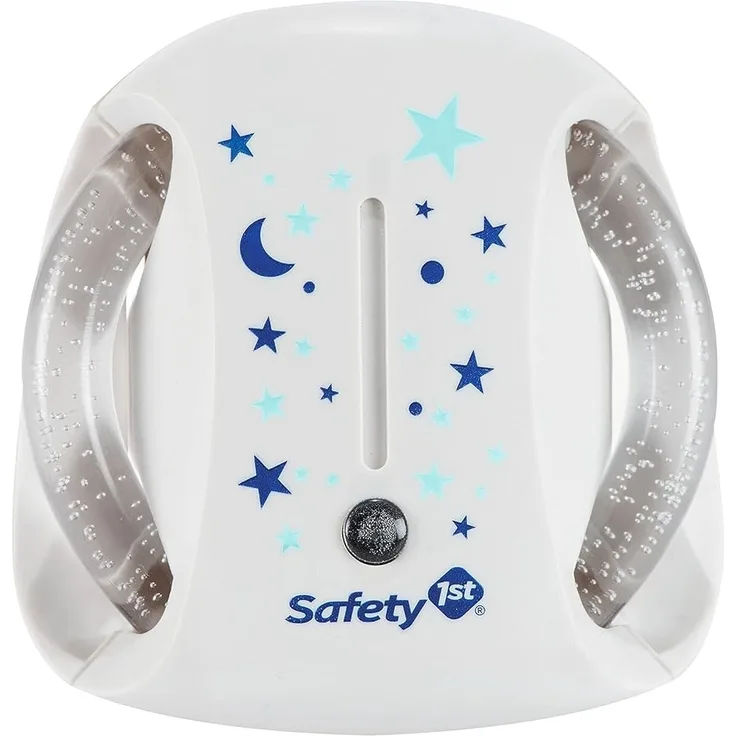 Safety 1st Nachtlicht Steckdose, Automatisches Nachtlicht mit Lichtsensor, beruhigende Nachtlampe für Baby und Kinder, Stromsparend, Kein Erhitzen, weiß