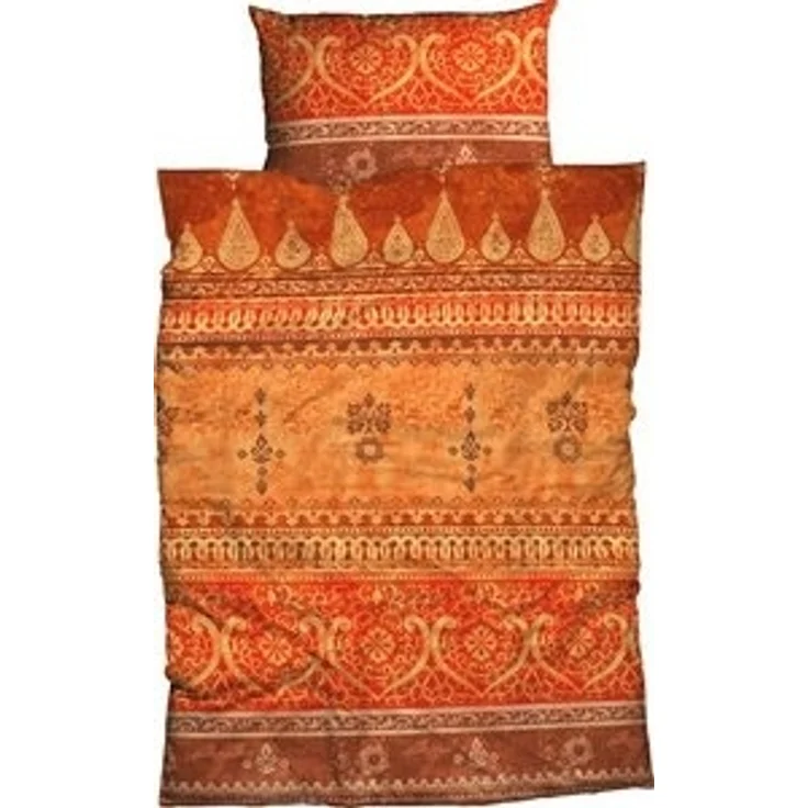 CASATEX Bettwäsche Indi, Satin, 3 teilig, romantisch, orientalisch, weich und gemütlich – Bild 6