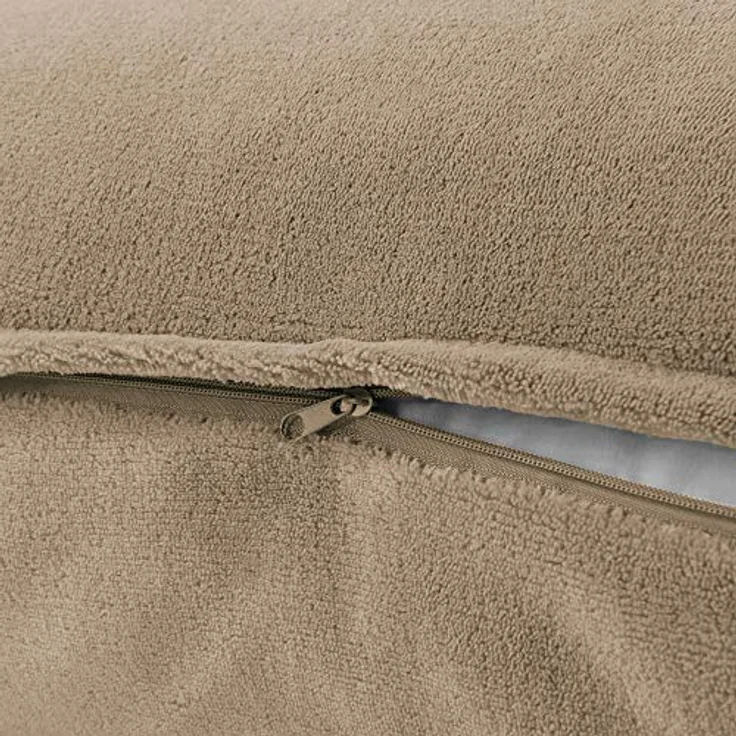 aqua-textil Bettwäsche Feelwell Bettgarnitur Thermo Fleece Flausch 4tlg. 135x200 cm taupe, Coral-Fleece, Mikrofaser, 4 teilig – Bild 3