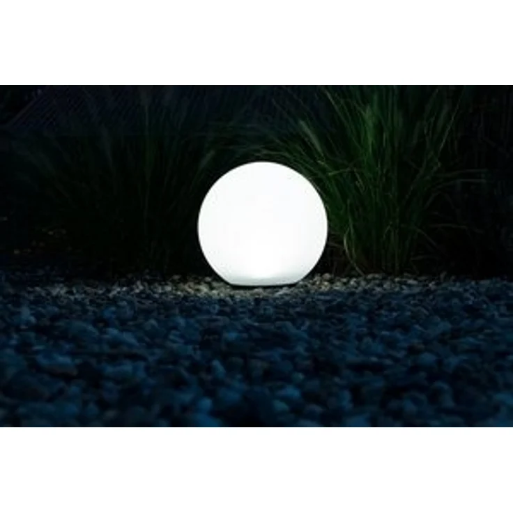 HEITRONIC LED Kugelleuchte Boule, LED fest integriert, Neutralweiß, Leuchtkugel, Kugelleuchte, Außen-Kugellampe – Bild 4