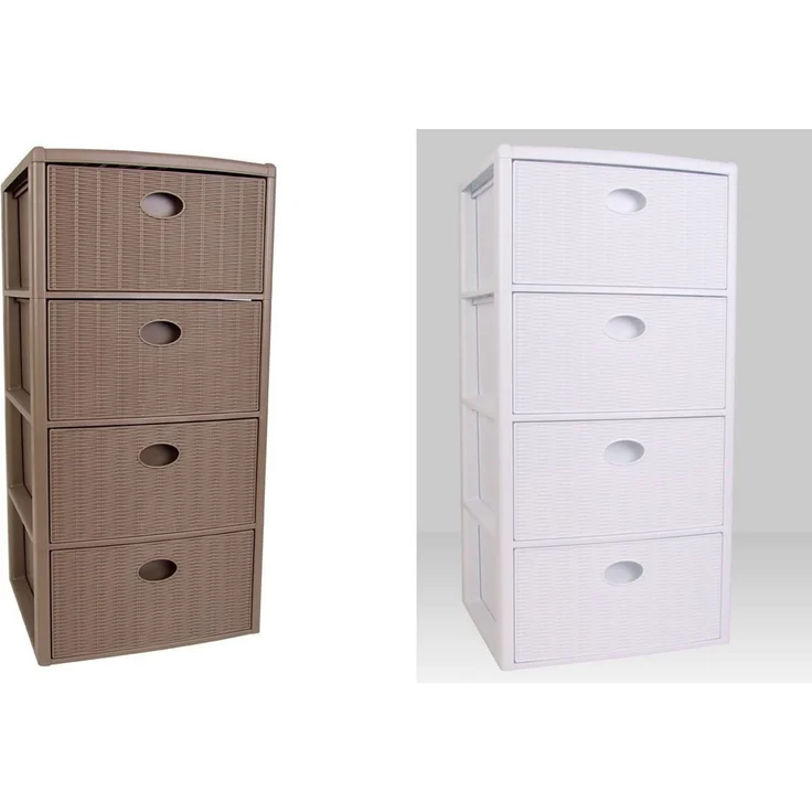 Aufbewahrungsregal Elegance Schubladenregal Rollschrank Badutensilien Spielzeug – Bild 2