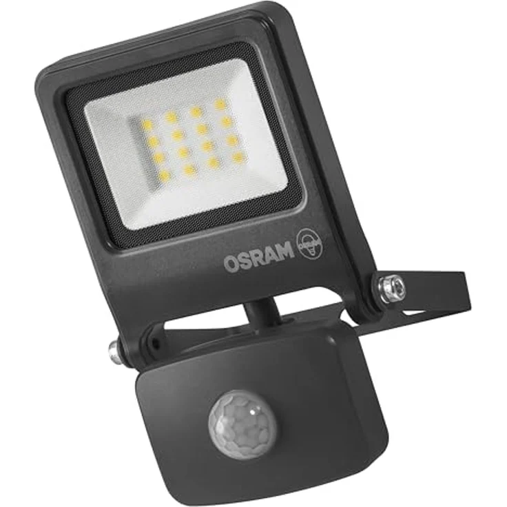Osram Außenleuchte Endura Flood Bewegungsmelder 10W PCR dunkelgrau warmweiß – Bild 1