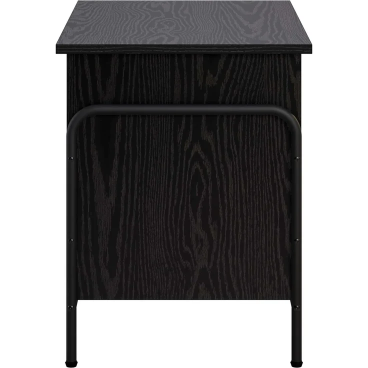 vidaXL Aufbewahrungsbox Schwarz Eichen-Optik 80 x 40 x 49,5 cm 8013668 – Bild 4