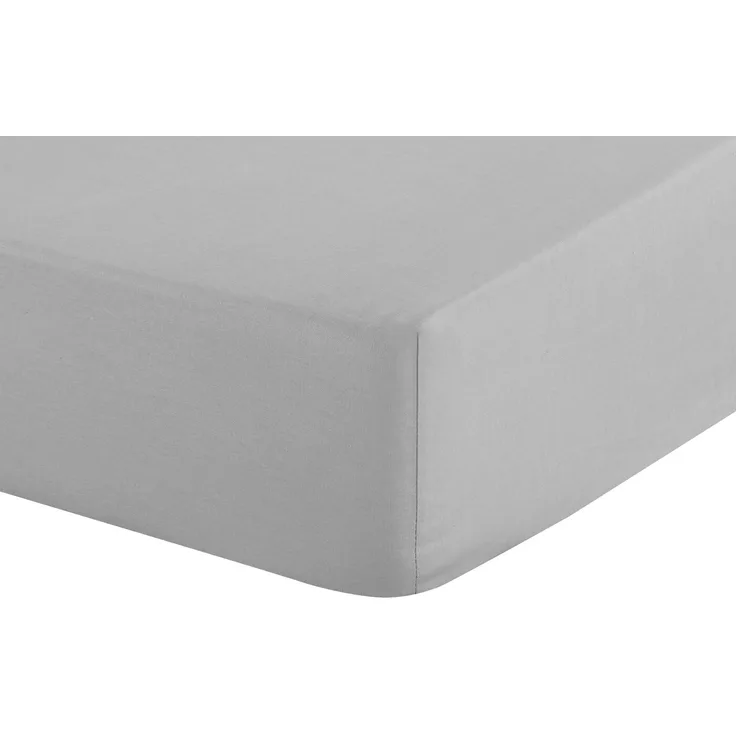 Eurofirany Spannbettlaken BASIC Betttuch mit Gummizug, Baumwolle, Makosatin, Gummizug: rundum, Zuhause und Hotelbedarf 100x200 140x200 160x200 180x200 200x220