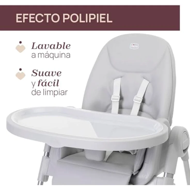 Chicco Polly Armonia Hochstuhl - Carrara Antraciet – Bild 5