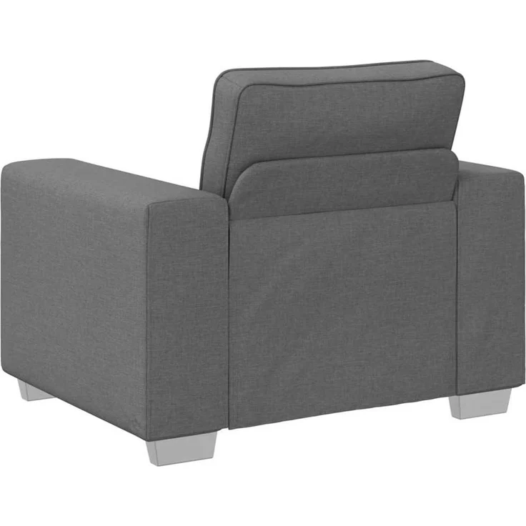 vidaXL Sofa-Sessel Dunkelgrau 100 cm Stoff 4105208 – Bild 3