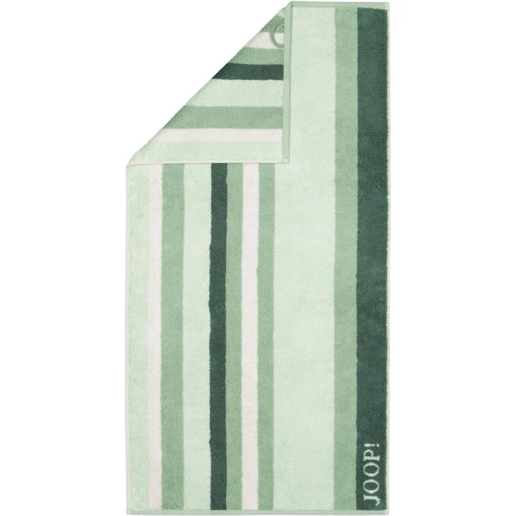JOOP! Handtuch - Vibe, 50x100 cm, Walkfrottier, Baumwolle, Streifen Grün – Bild 5
