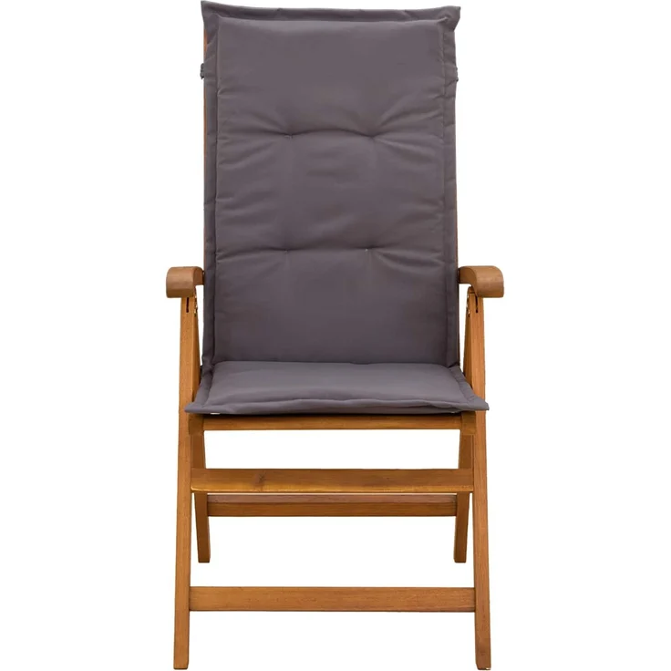 vidaXL Liegestühle für den Garten 2 stk. Natur Massivholz Akazie 42041428 – Bild 3