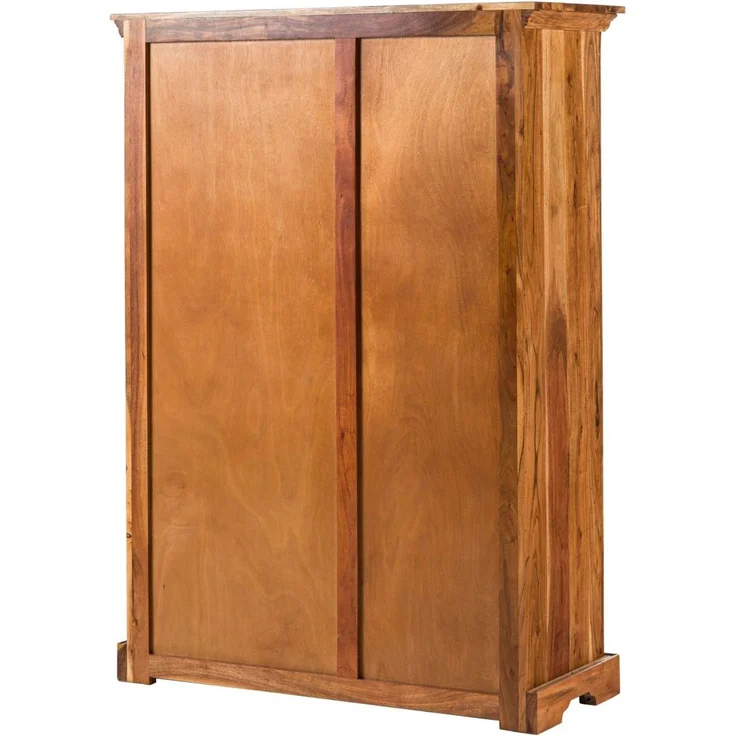 Vitrine Akazie 110x45x155 honig lackiert OXFORD #0425 – Bild 10
