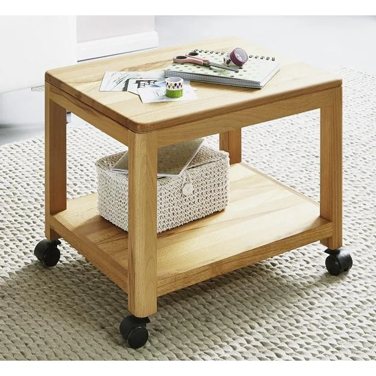 Servierwagen 50x40cm 'Bayreuth' Kernbuche massiv