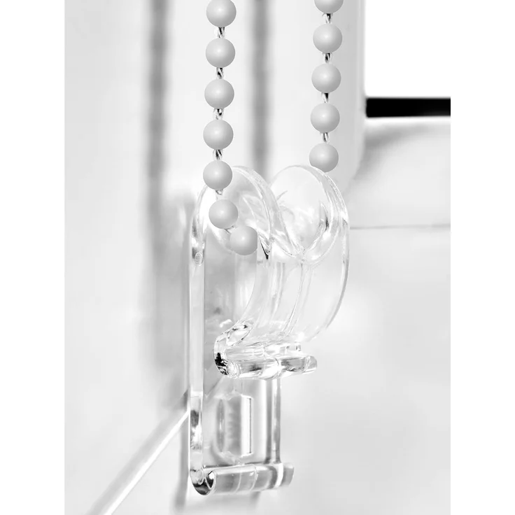 Verdunkelungsrollo Klemmfix ohne Bohren 50x150 cm Weiß Verdunklungsrollo Fensterrollo Rollo Seitenzugrollo Klemmrollo für Fenster & Tür – Bild 4