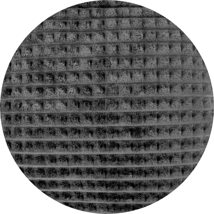 Kuscheldecke Jacquard Flanell Anthrazit 130x170 cm – Bild 8