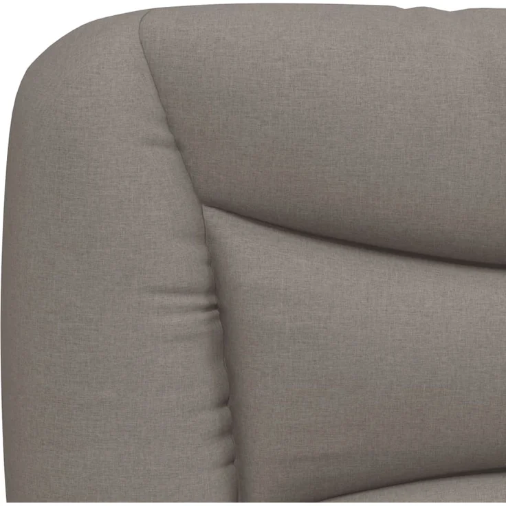 vidaXL Kopfteil-Kissen "Hvar" Taupe 180 cm Stoff – Bild 6